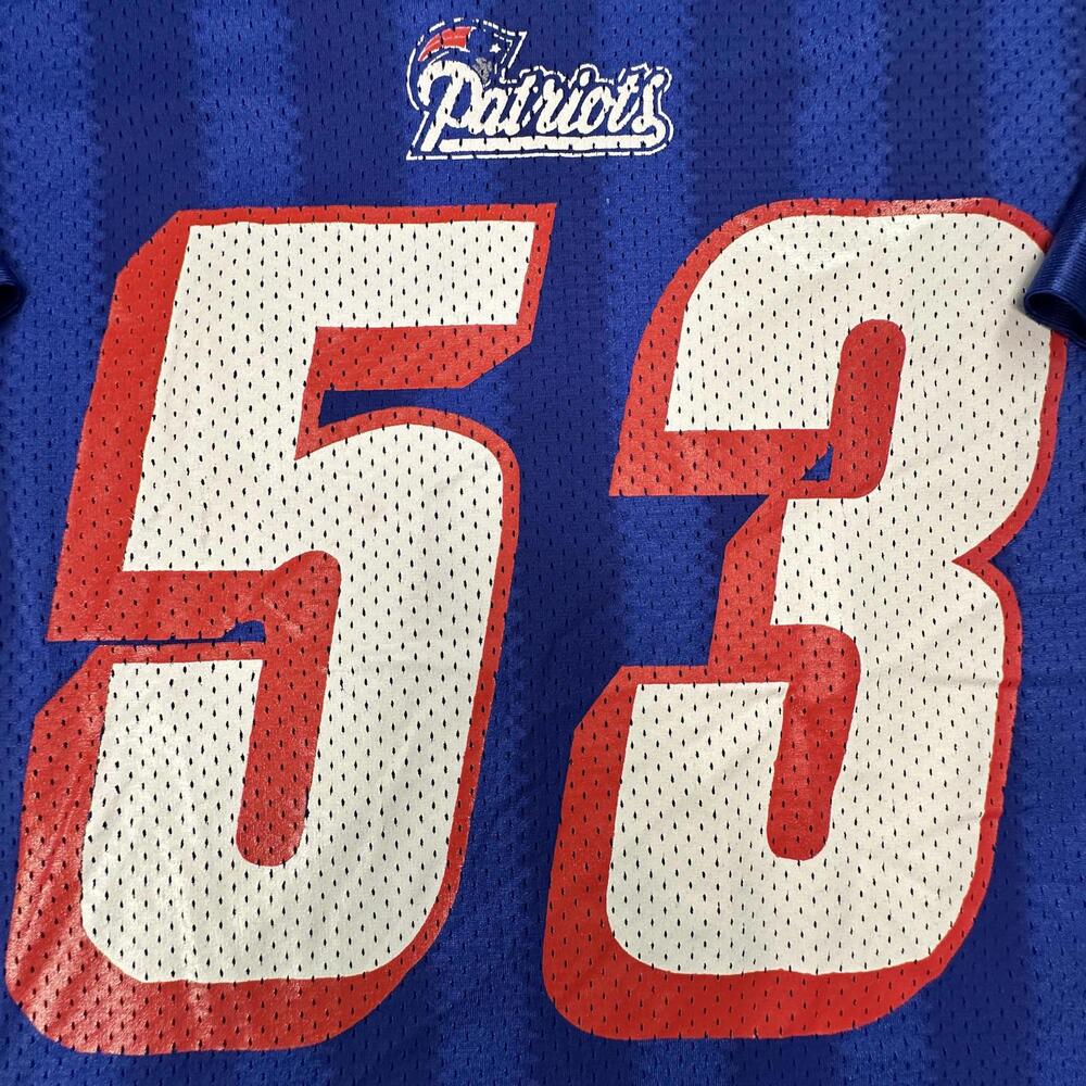 Vintage Starter NFL New England Patriots #53 Football Jersey Size 52 XL #334 - Picture 5 of 6